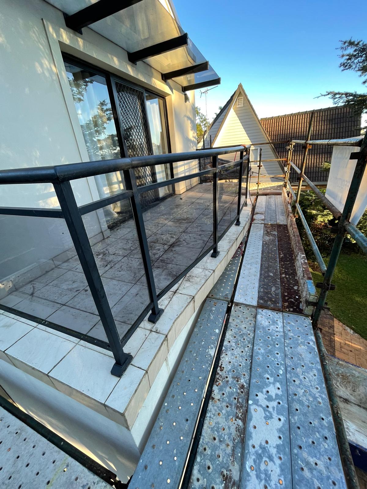 Balcony extension upgrade before