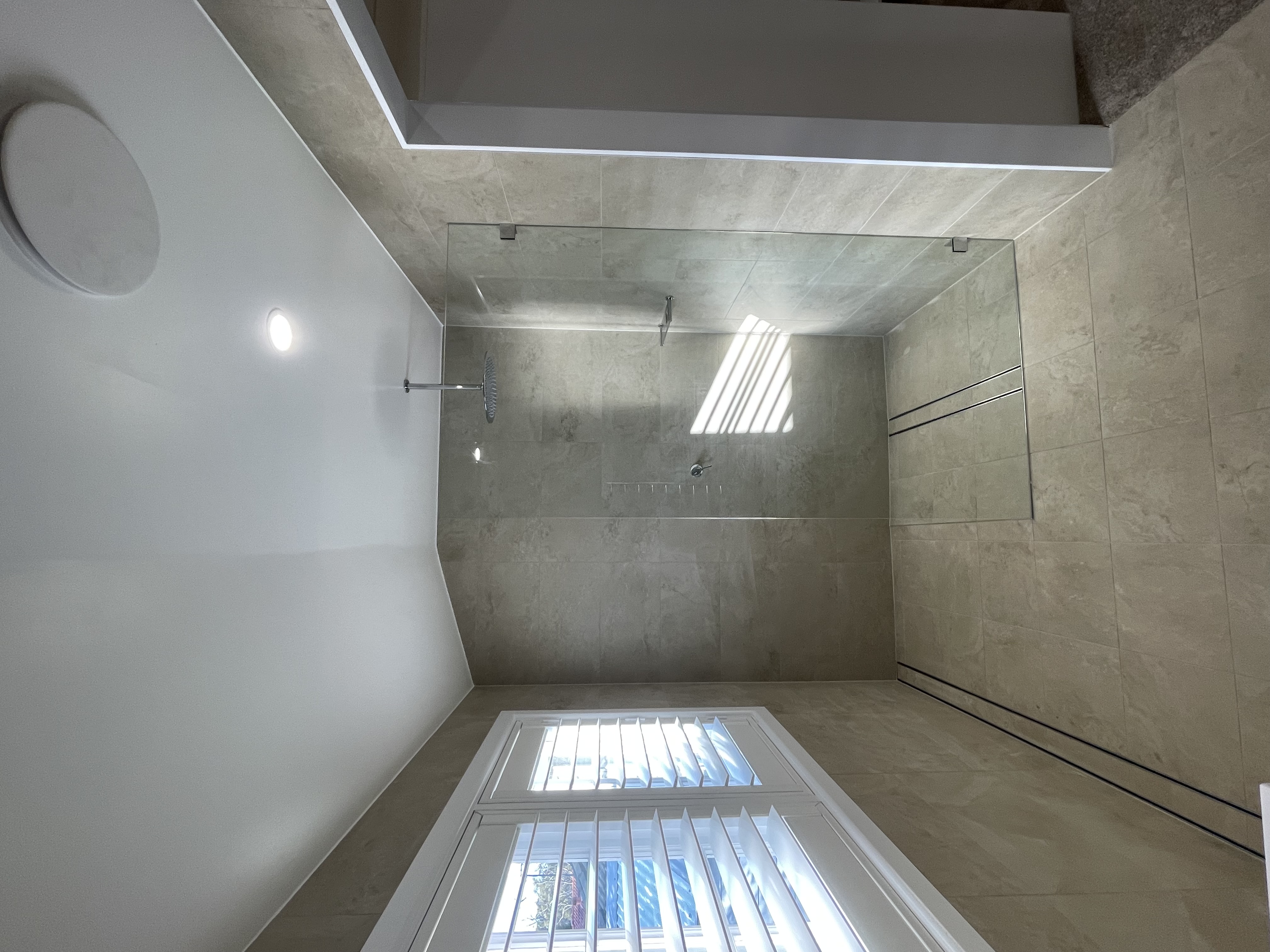 Completed large main bathroom